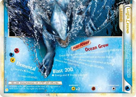 Lugia Legend (Bottom)  - Holofoil - Ultra Rare