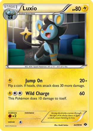 Luxio (44)  - Uncommon