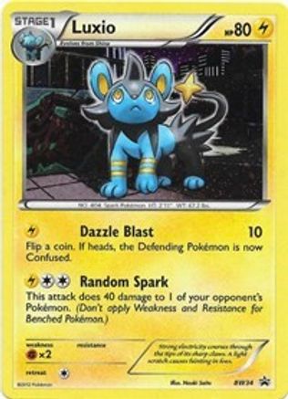 Luxio (BW34) (Cosmos Holo) [Noir et blanc : Black Star Promos] 