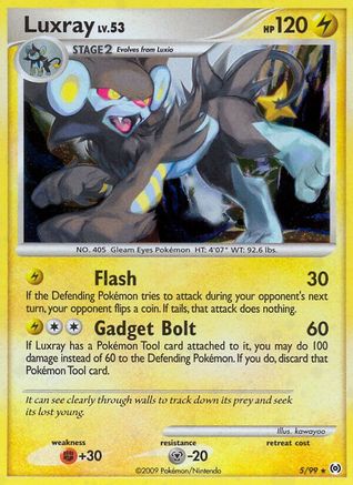 Luxray 005  - Holofoil - Holo Rare