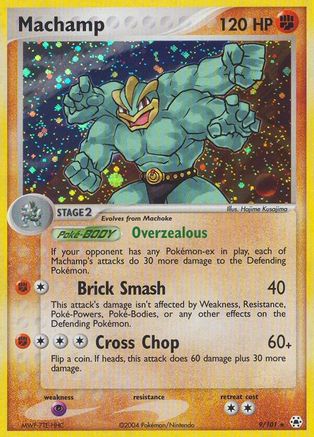 Machamp (9/101) [EX : Légendes cachées] 
