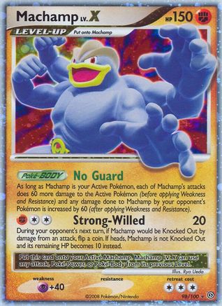 Machamp LV.X  - Holofoil - Ultra Rare