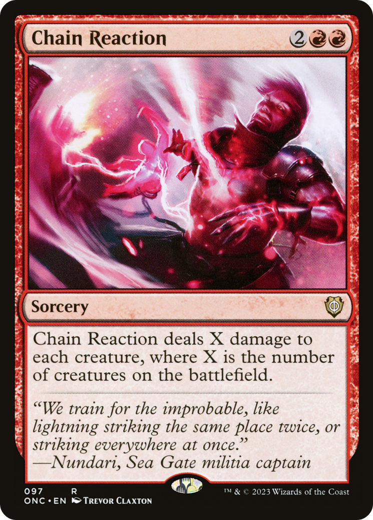 Réaction en chaîne [Phyrexia : Tous seront un seul commandant] 