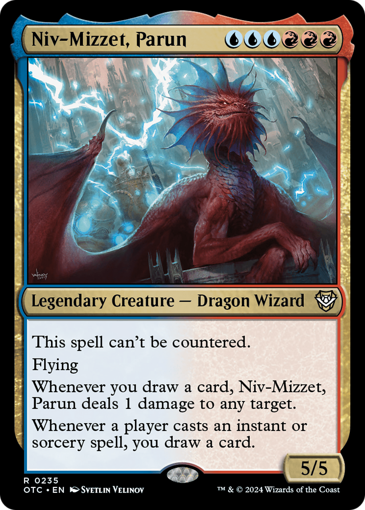 Niv-Mizzet, Parun [Commandant des hors-la-loi de Thunder Junction] 