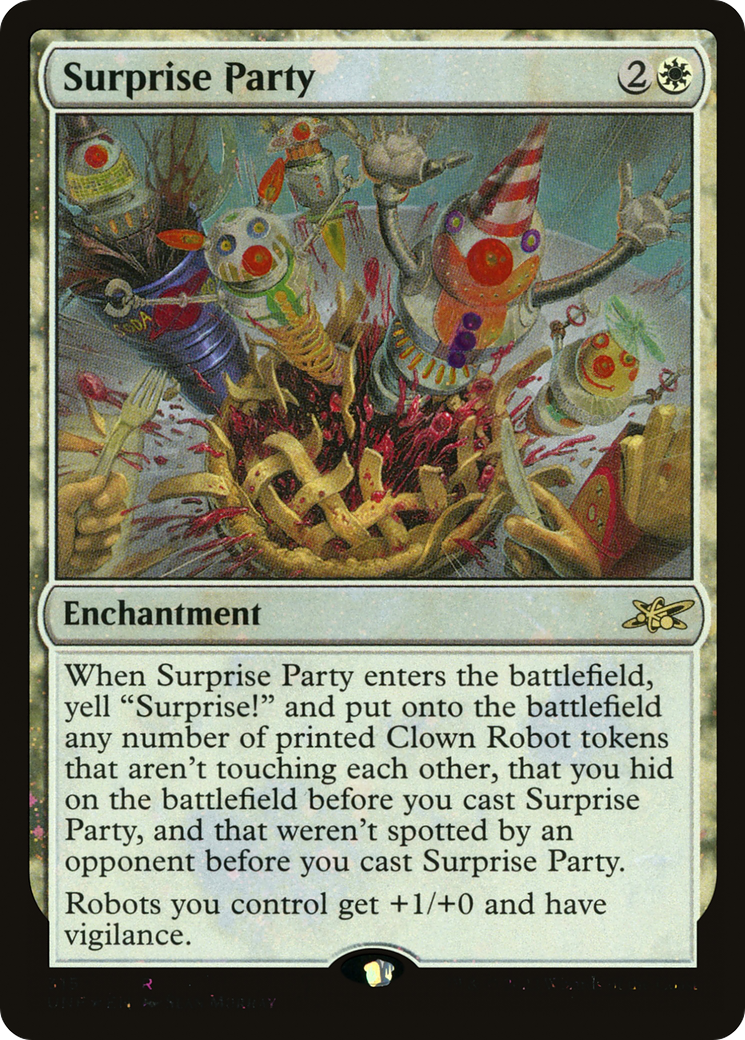 Fête surprise (Galaxy Foil) [Unfinity] 