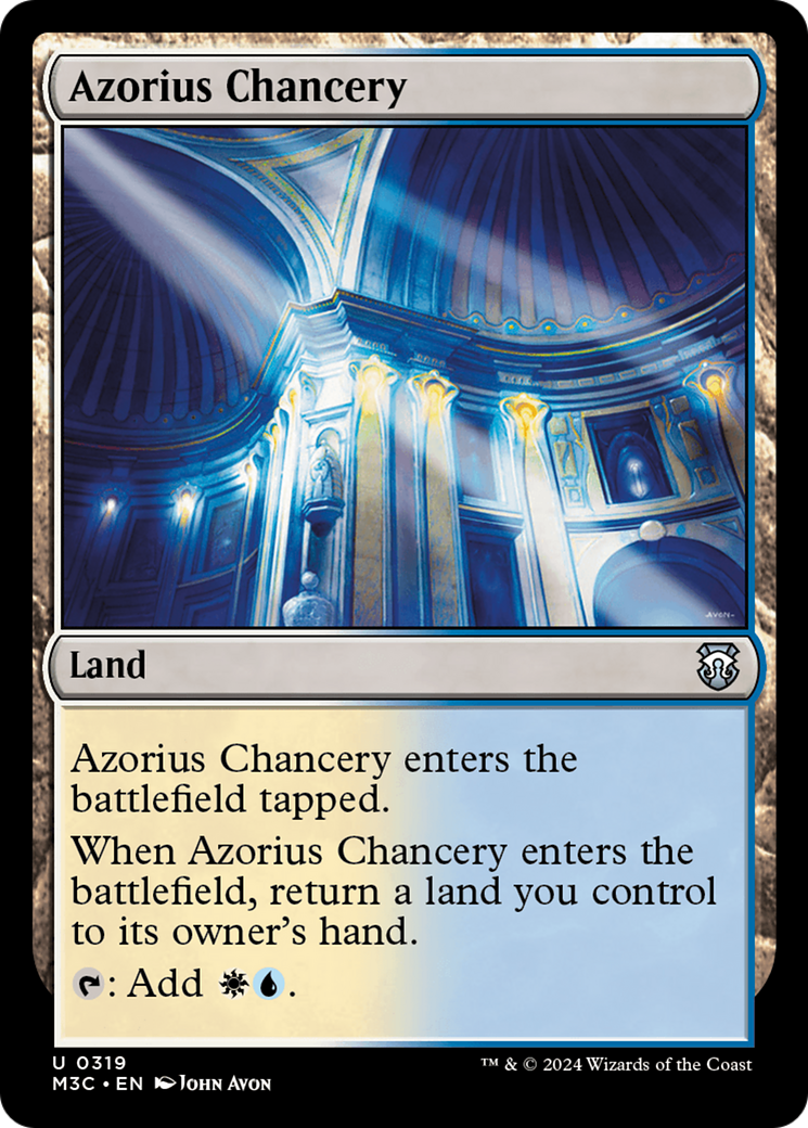 Chancellerie d'Azorius [Commandant de Modern Horizons 3] 