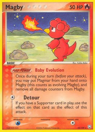 Magby  - Reverse Holofoil - Rare