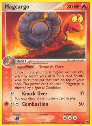 Magcargo (20/107) (Estampillé) [EX : Deoxys] 
