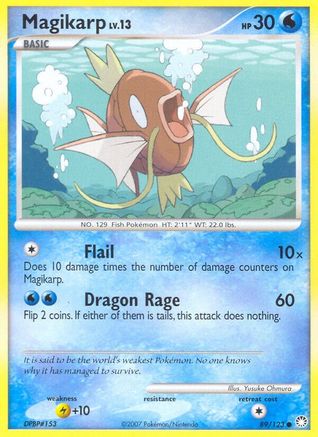 Magikarpe (89/123) [Diamant et Perle : Trésors mystérieux] 