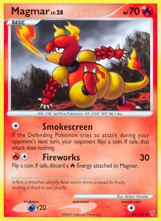 Magmar  - Uncommon