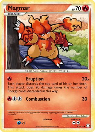 Magmar  - Uncommon