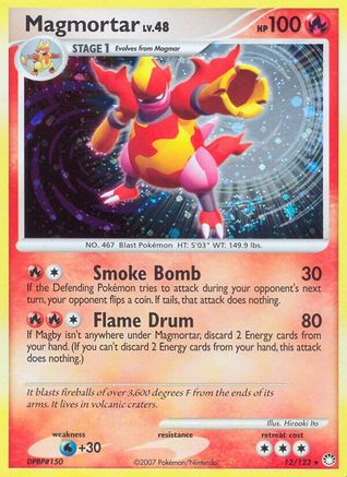 Magmortar  - Holofoil - Holo Rare