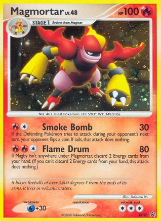 Magmortar - DP20  - Holofoil - Promo