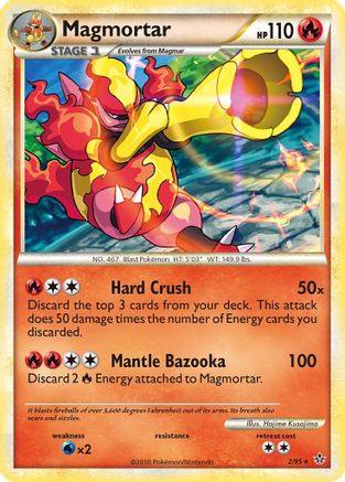Magmortar 002/95  - Holofoil - Holo Rare