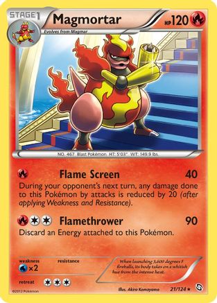 Magmortar  - Rare