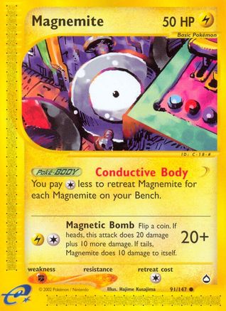 Magnemite (91) (91) 091  - Common