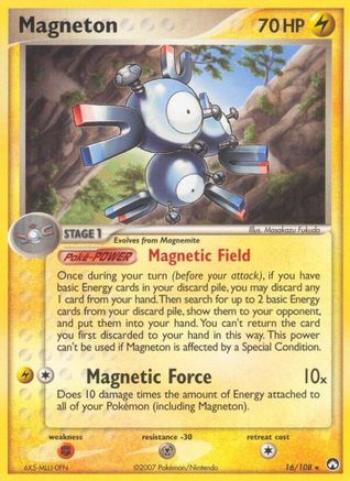 Magnéton (16/108) [EX : Gardiens du pouvoir] 
