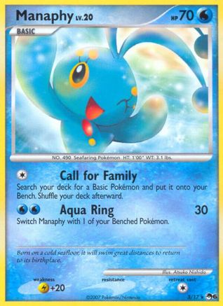 Manaphy 003  - Rare