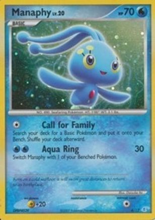 Manaphy 004  - Holofoil - Common