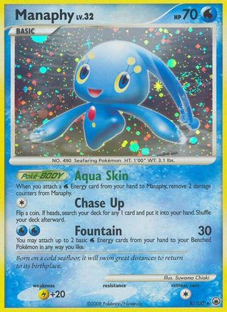 Manaphy  - Holofoil - Holo Rare
