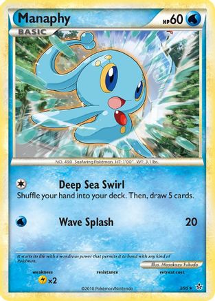 Manaphy  - Holofoil - Holo Rare