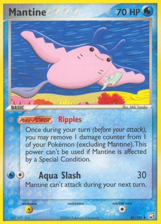 Mantine  - Reverse Holofoil - Uncommon