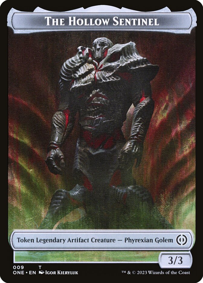 Gobelin Phyrexian // Le jeton double face Hollow Sentinel [Phyrexia : Tous seront un seul jeton] 