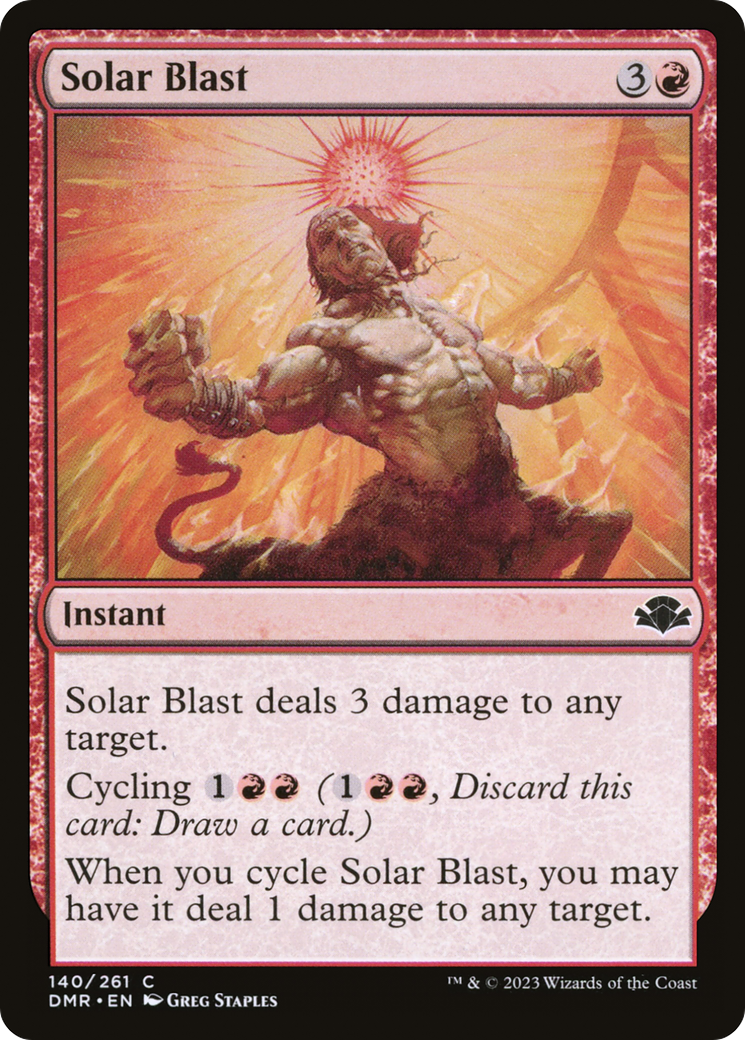 Explosion solaire [Dominaria Remastered] 