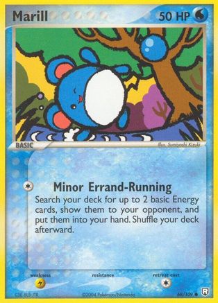 Marill 068  - Reverse Holofoil - Common