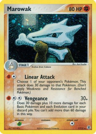 Marowak  - Holofoil - Holo Rare