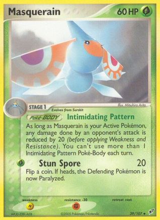 Masquerain  - Reverse Holofoil - Uncommon