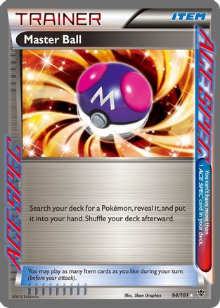 Master Ball  - Holofoil - Rare Ace