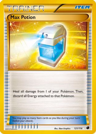 Max Potion (121 Secret Rare)  - Holofoil - Secret Rare