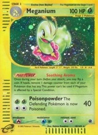 Meganium (18)  - Holofoil - Holo Rare