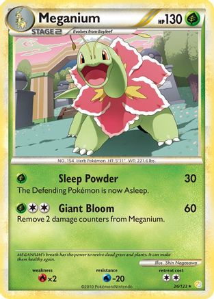 Meganium  - Rare