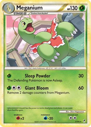 Meganium/95  - Rare