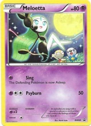 Meloetta BW68  - Promo