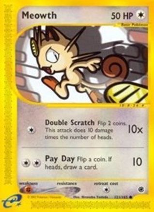 Meowth 121  - Common