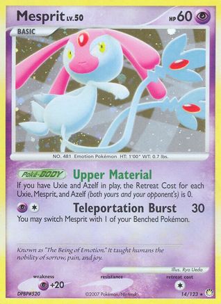 Mesprit/123  - Holofoil - Holo Rare