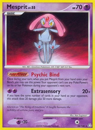 Mesprit (34/146) [Diamant et Perle : Légendes éveillées] 