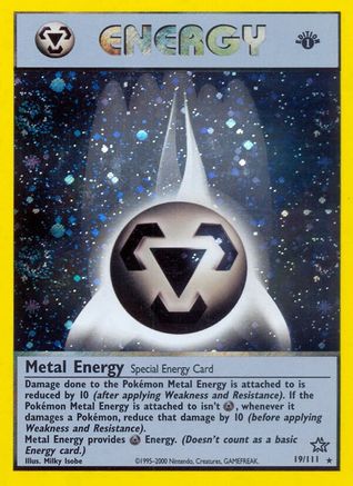 Énergie métallique (19/111) [Neo Genesis 1ère édition] 