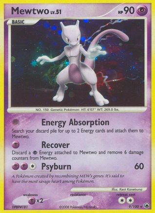 Mewtwo  - Holofoil - Holo Rare
