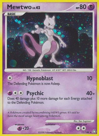 Mewtwo  - Holofoil - Holo Rare