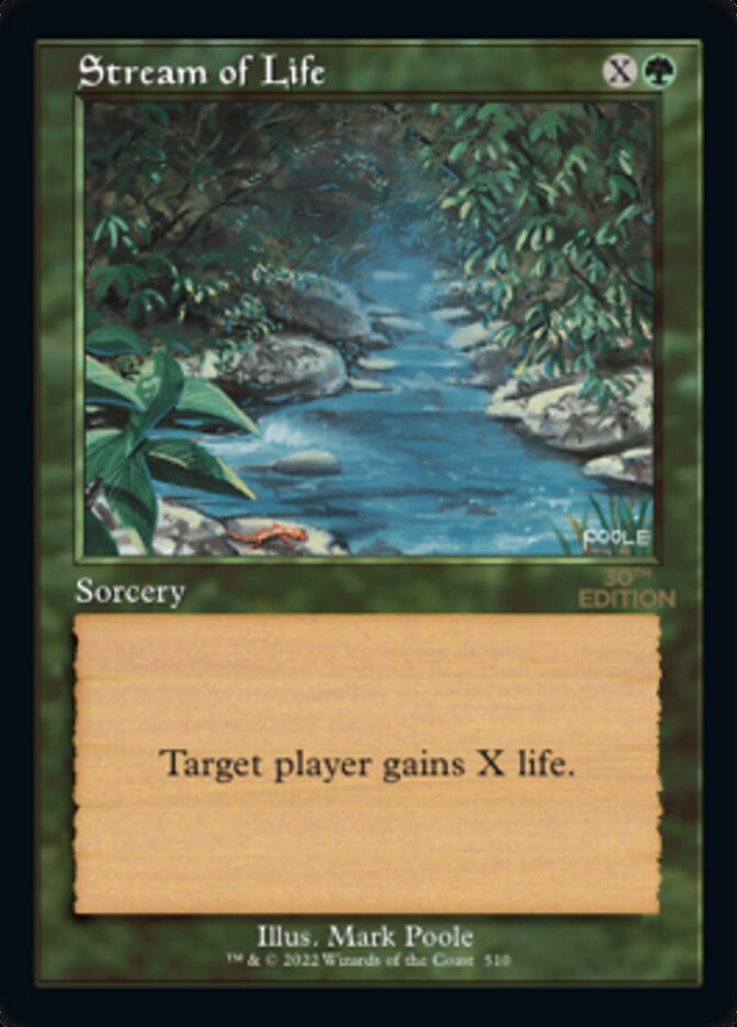 Stream of Life (Rétro) [Édition 30e anniversaire] 