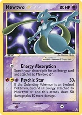Mewtwo Star  - Holofoil - Ultra Rare