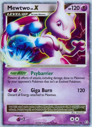 Mewtwo LV.X  - Holofoil - Ultra Rare