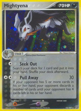 Mightyena  - Reverse Holofoil - Holo Rare