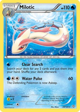 Milotic (28/124) [Noir et Blanc : Dragons Exaltés] 