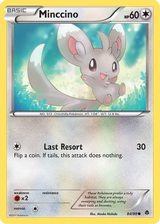 Minccino 084  - Common