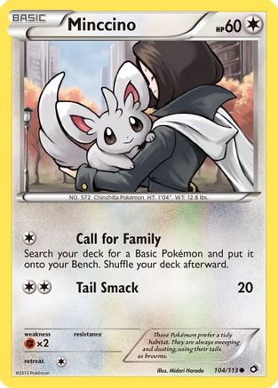 Minccino 104  - Common